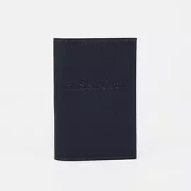 Обложка для паспорта, цвет темно-синий