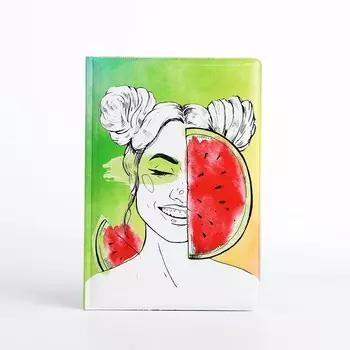 Обложка для паспорта, цвет зеленый