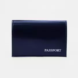 Обложка для паспорта, цвет синий