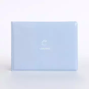 Обложка для студенческого билета, цвет голубой