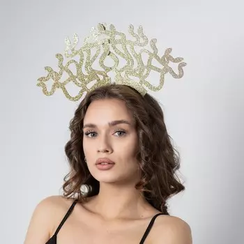 Карнавальный ободок новогодний