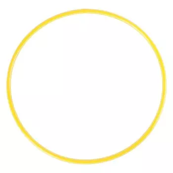 Обруч, диаметр 50 см, цвет желтый