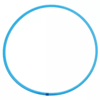 Обруч, диаметр 60 см, цвет голубой