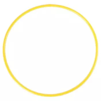 Обруч, диаметр 60 см, желтый