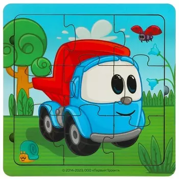 Обучающая игрушка До 3х лет Грузовичок Лева, Буратино LEVA-15