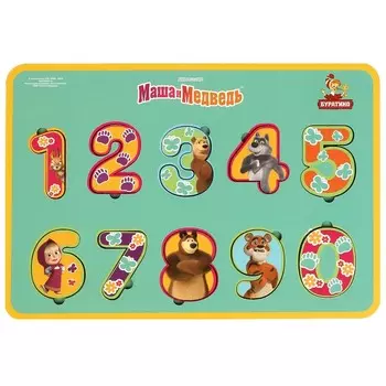 Обучающая игрушка До 3х лет Маша и Медведь, Буратино MASH-02