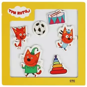 Обучающая игрушка до 3х лет ТРИ КОТА, Буратино 1039-CATS