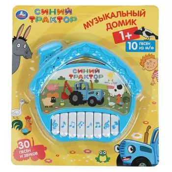 Обучающая игрушка СИНИЙ ТРАКТОР, Умка 1607M329-R2