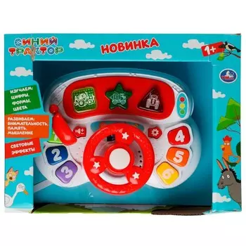 Обучающая игрушка Синий ТРАКТОР, Умка 2005M012-R