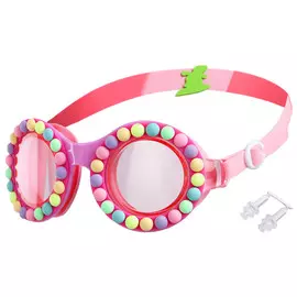 Очки для плавания, детские, цвет фиолетовый