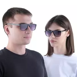 Очки солнцезащитные onesun, uv 400, 14.74.9 см, линза 4.35.3 см, фиолетовые