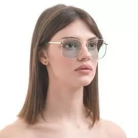 Очки солнцезащитные женские onesun, uv 400, линза 4.55 см, дужка 13 см, ширина 13 см, бирюзовые