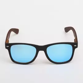 Очки солнцезащитные onesun, uv 400, 14155 см, линза 55.5 см, синие