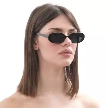 Очки солнцезащитные женские onesun, uv 380, дужка 13.6 см, ширина 14.3 см, линза 5.33 см, черные
