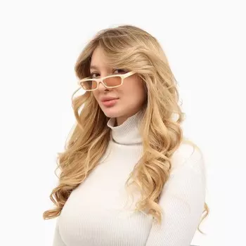 Очки солнцезащитные женские onesun, uv 400, дужка 14 см, ширина 14 см, линза 2.45.3 см