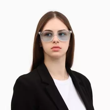 Очки солнцезащитные onesun, uv 400, 14.514.55 см, линза 4.555 см, голубые