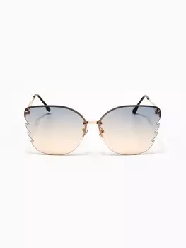 Очки солнцезащитные uv 400, дужка 14.5 см, ширина 13.7 см, линза 5.56.1 см