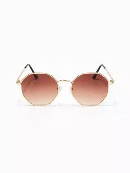 Очки солнцезащитные uv 400, дужка 14 см, ширина 11.7 см, линза 4.75 см