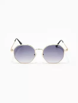 Очки солнцезащитные uv 400, дужка 14 см, ширина 11.7 см, линза 4.75 см