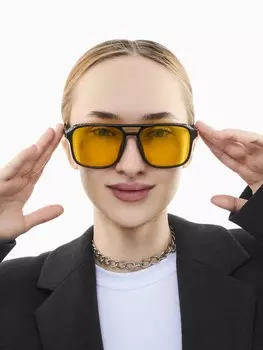 Очки солнцезащитные, uv 400, ширина 14.3 см, дужка 15 см, линза 5.54.5 см