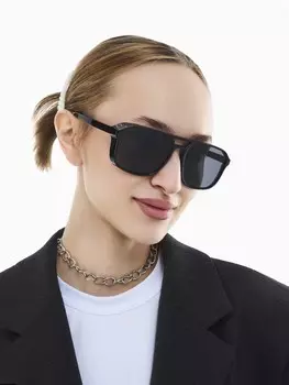 Очки солнцезащитные, uv 400, ширина 14.3 см, дужка 15 см, линза 5.54.5 см