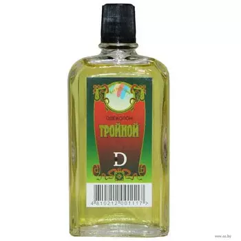 Одеколон "Тройной" 85мл Dilis /20