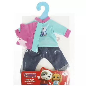 Одежда для кукол КОШЕЧКИ - СОБАЧКИ, КАРАПУЗ OTFY-CAS-19-RU