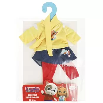 Одежда для кукол КОШЕЧКИ - СОБАЧКИ, КАРАПУЗ OTFY-CAS-20-RU