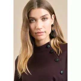 Однотонное платье