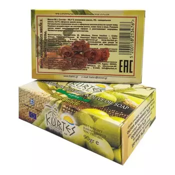 Оливковое мыло с ароматом розы 90г