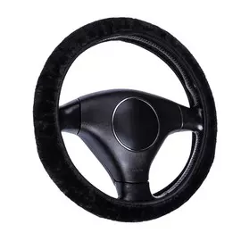 Оплетка на руль torso, меховая, мультиразмерная, черный