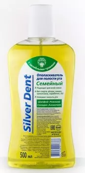 Silver Dent Ополаскиватель для рта Семейный 500 мл