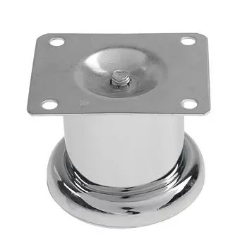 Опора мебельная 50*60 мм (в-140) 0,6 мм, хром /100/