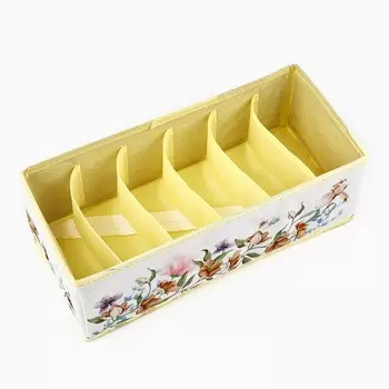 Органайзер для хранения, кофр для белья 6 ячеек