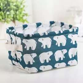 Корзина для хранения с ручками