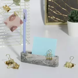 Органайзер для канцтоваров бетон