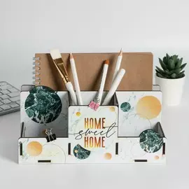 Органайзер карандашница с отсеком под бумаги