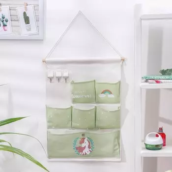 Органайзер подвесной с карманами доляна