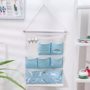 Органайзер подвесной с карманами доляна