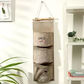 Органайзер подвесной с карманами доляна