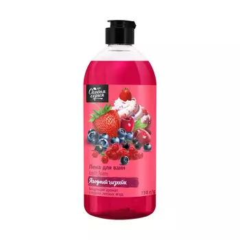 ОС Нежная пена для ванн "Ягодный чизкейк", 730 г