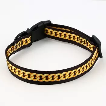 Ошейник boss, застежка - фастекс, 2.5 см, 40-55 см