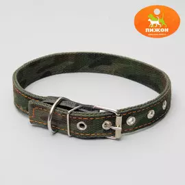 Ошейник брезентовый двухслойный
