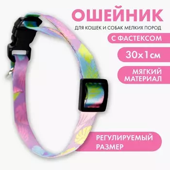 Ошейник для собак и кошек с фастексом