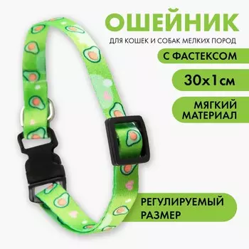 Ошейник для собак и кошек с фастексом