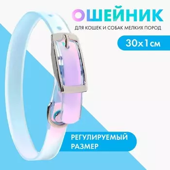 Ошейник для собак и кошек с фастексом