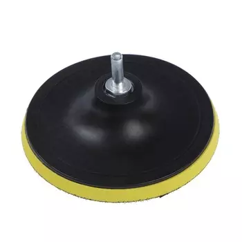 Оснастка для дрели и ушм torso, с липучкой, с адаптером, желтый, 150 мм