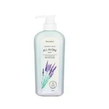 Освежающий гель для душа с экстрактом лаванды