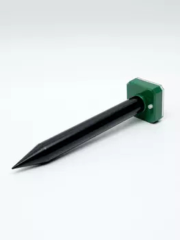 Отпугиватель кротов luazon lri-30, ультразвуковой, 800 м, от солнечной батареи, черный