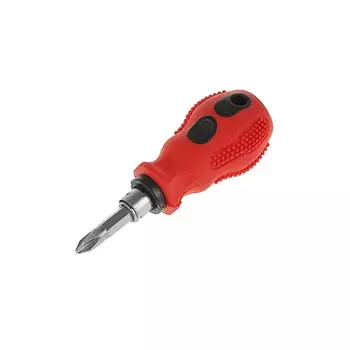 Отвертка комбинированная лом, 2 в 1, двухкомпонентная рукоятка, ph2/sl6 х 38 мм